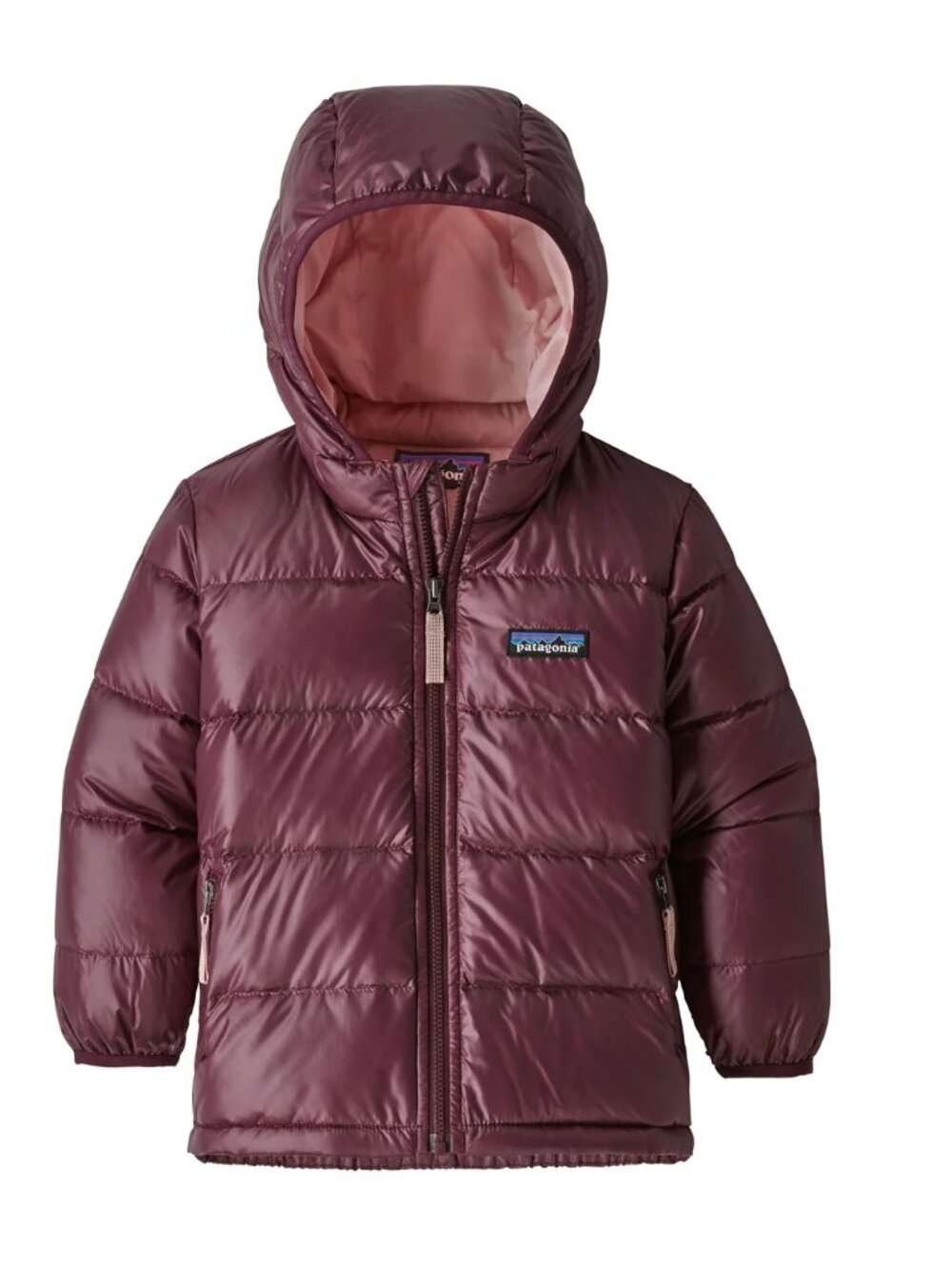 Patagonia Baby Purple Hi-Loft Down Sweater Jacket- Size 12-18 months.